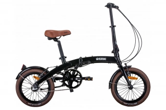 Велосипед BEARBIKE Budapest (16" 3 ск. рост OS) 2019-2020, черный, RBKB0Y6G3002
