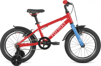 Велосипед FORMAT Kids 16 (16" 1 ск.) 2022, красный, RBK22FM16527