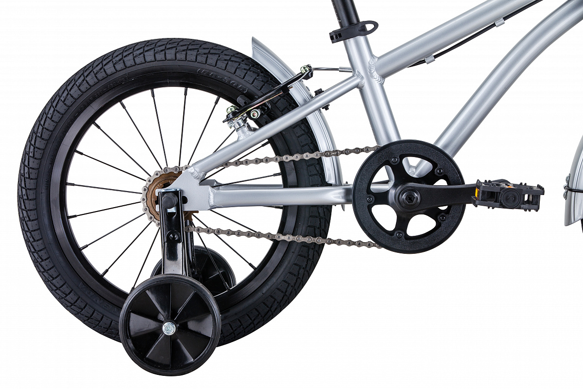фото Велосипед BEARBIKE Kitez 16 (16" 1 ск. рост.OS) 2020-2021,хром